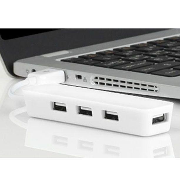 NETmate NMX BY222 USB2.0 4포트 무전원 허브 화이트
