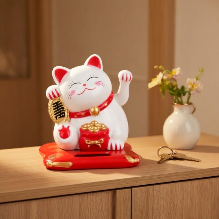 재물 장식 인형 손흔드는 복 고양이 카운터 장식 소품