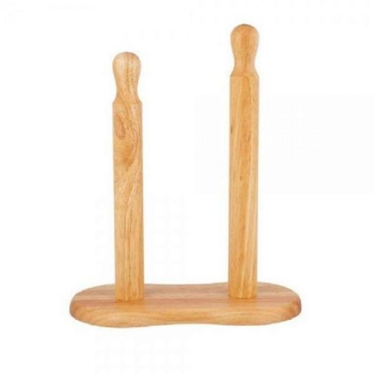 거치대 키친타올 2구 휴지 키친타올 걸이대 봉 홀더