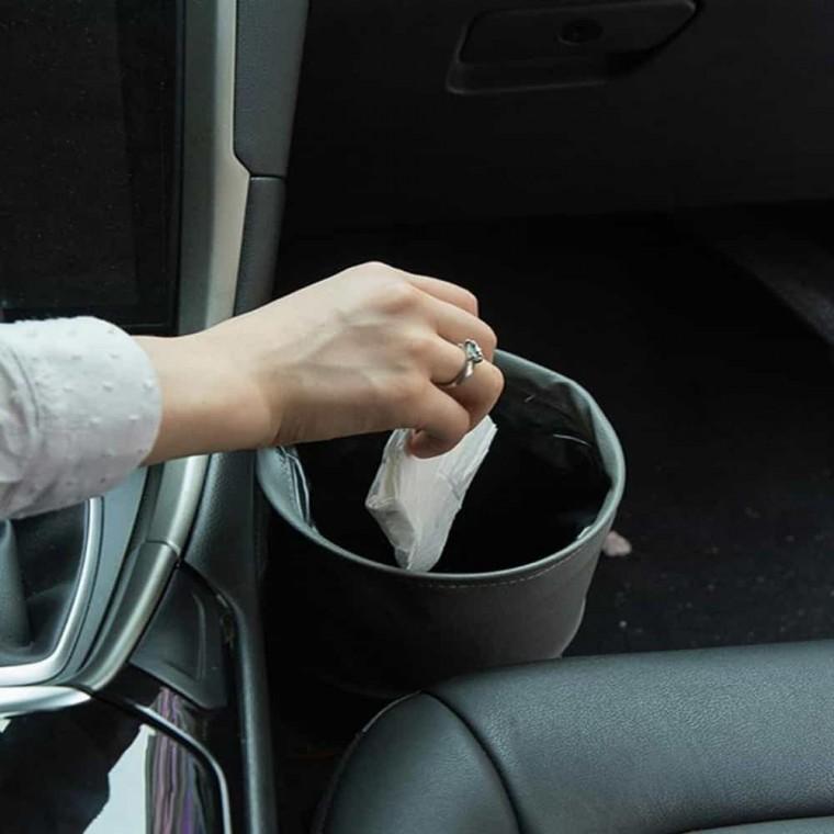 방수 자동차쓰레기통 자동차휴지통 미니쓰레기통