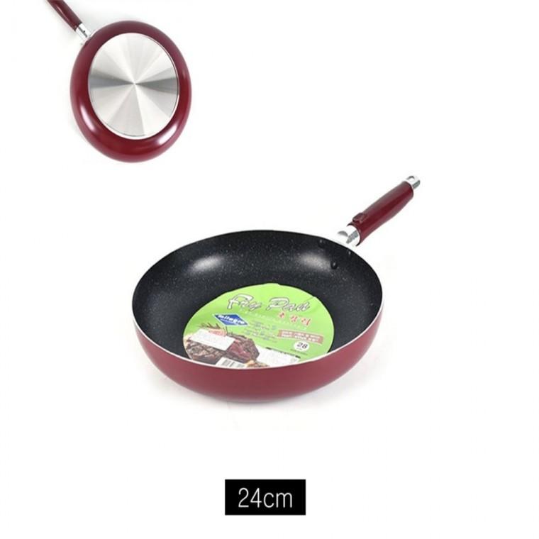 마블코팅 후라이팬 24cm 전부침개팬 구이팬 계란말이팬