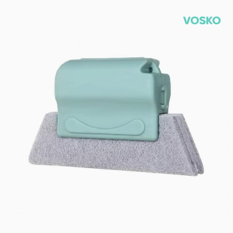 보스코 창문틀클리너 창틀닦이 창틀 틈새 청소 수세미 창문프레임 베란다 샷시