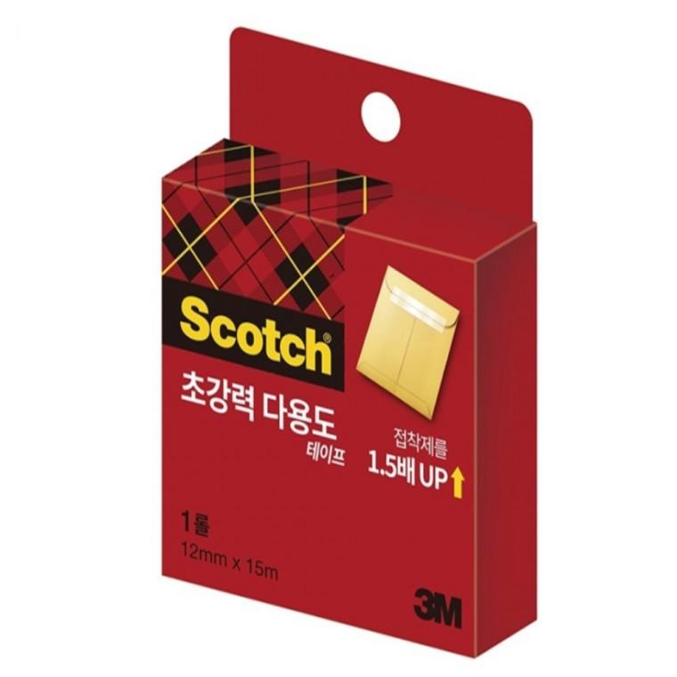 초강력테이프 리필 12mmx15M 사무용테이프 다꾸테이프 편지테이프