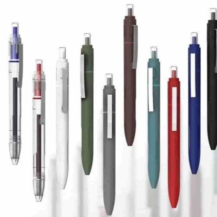 심플펜 0.5mm 12개 필기볼펜 선물용볼펜 판촉용볼펜