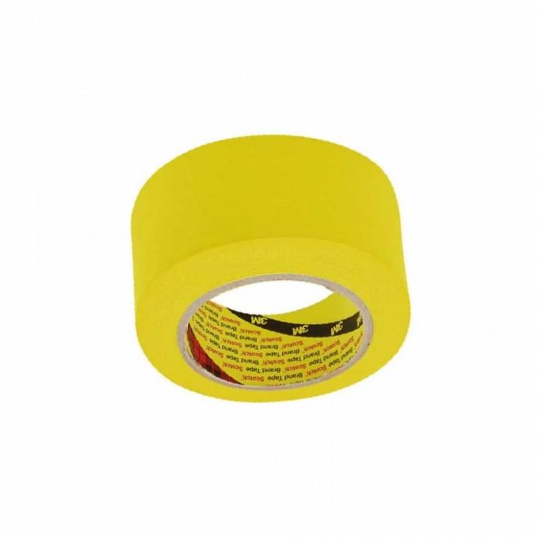 종이 마스킹테이프 노란색 48mm 컬러마스킹테이프 페인트마스킹테이프 마킹테이프