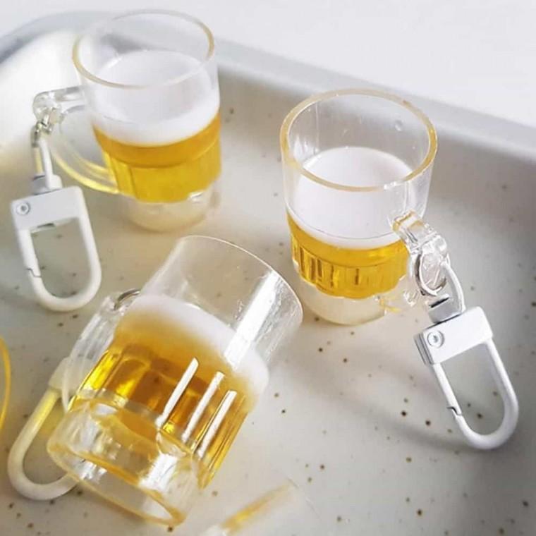 맥주잔 미니어처키링 백팩키링 자동차키링