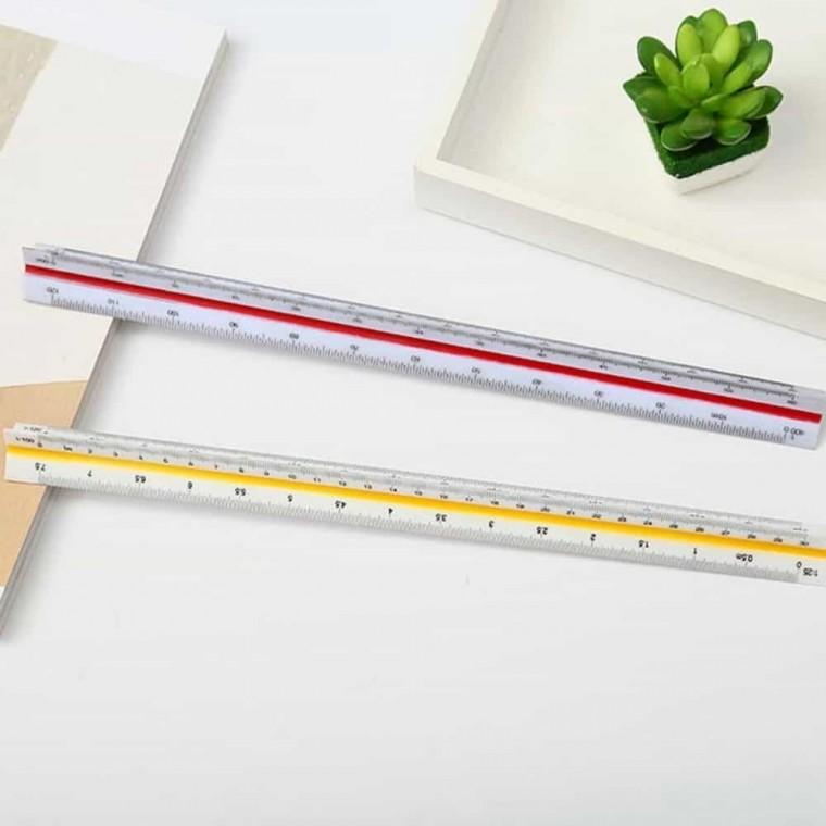 삼각 스케일자 15cm 제도용삼각자 플라스틱자