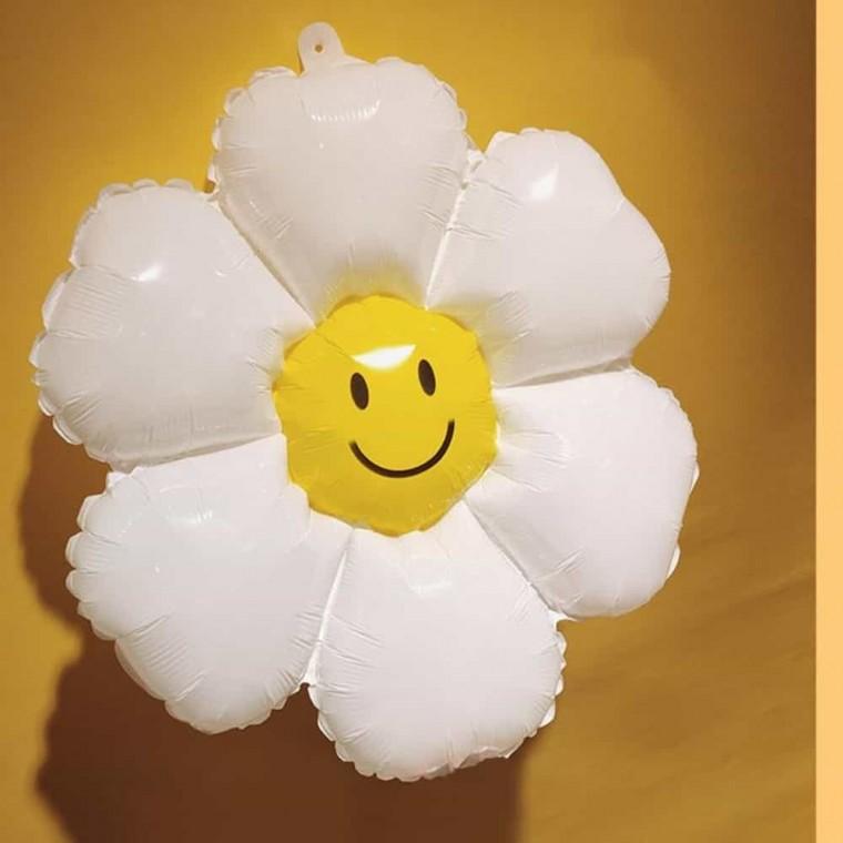 스마일 데이지풍선 생일풍선 파티용품