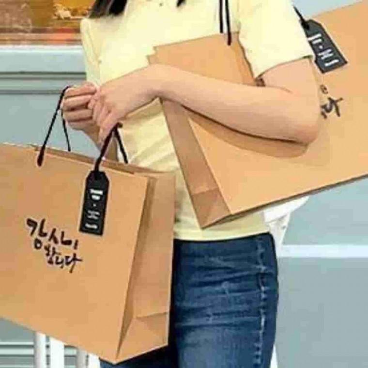 쇼핑백 10매 30x40x12 대 돌잔치쇼핑백 고급쇼핑백 크리스마스쇼핑백