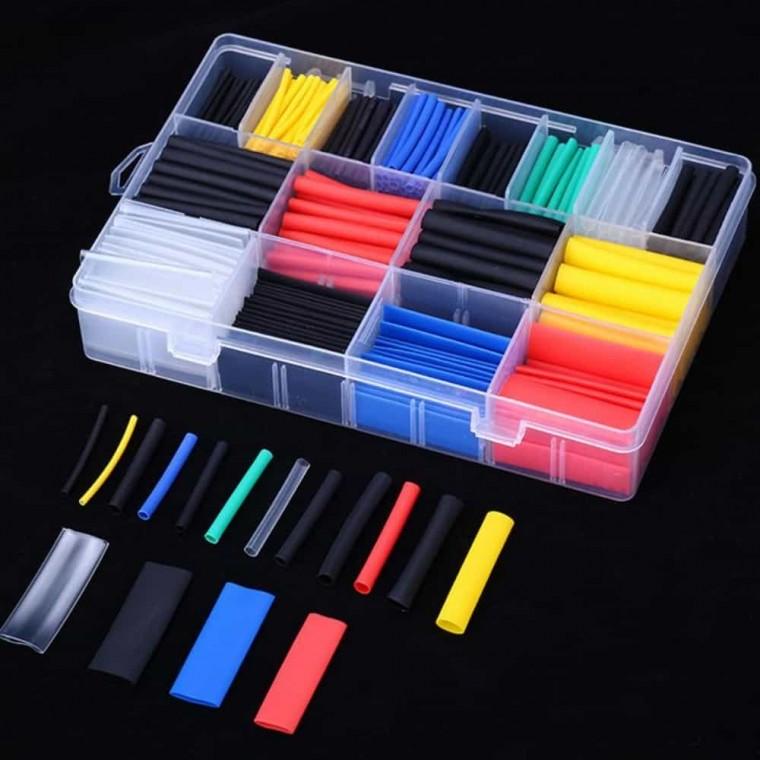 수축튜브 530pcs/580pcs 전선보호 전선튜브