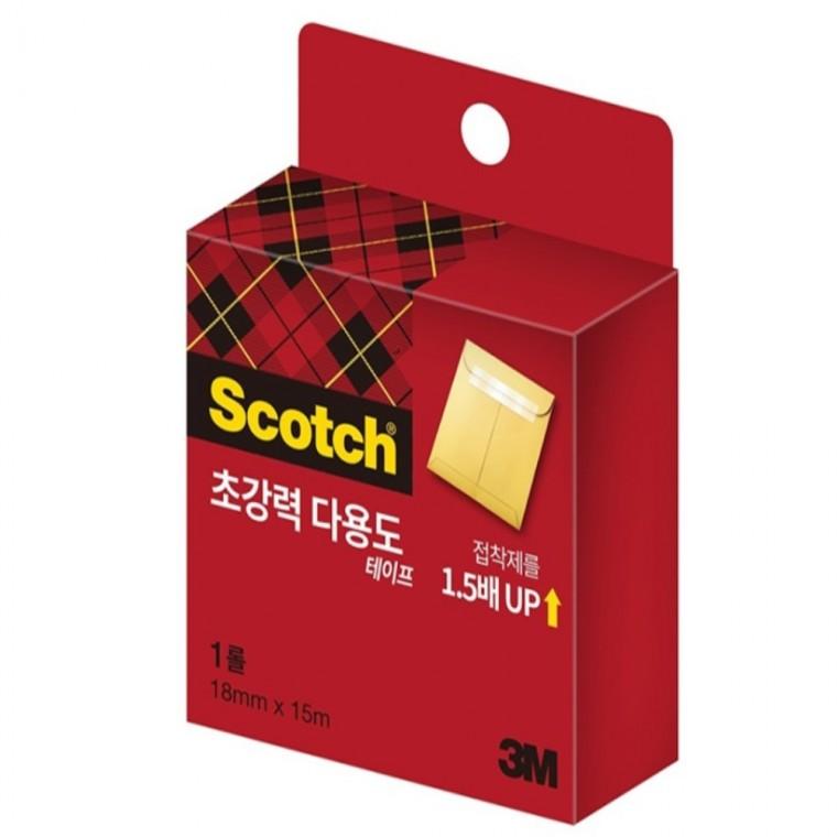초강력테이프 리필 18mmx15M 포장테이프 다꾸테이프 미술테이프