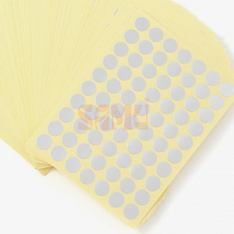 10mm 원형 스티커 실버 포장스티커 스티커라벨