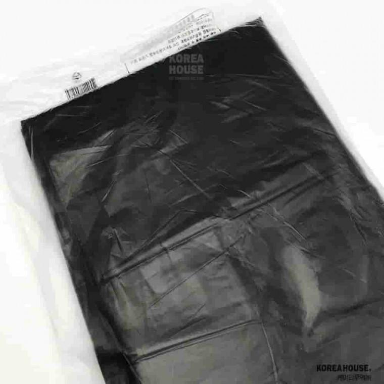 쓰레기봉투 60L 흑색 50매 HDPE봉투 손잡이쓰레기봉투 청소용품