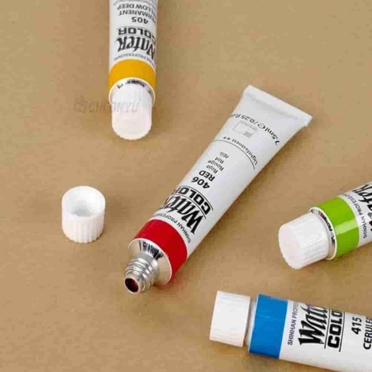 수채화물감 7.5ml 18색 회화용품 수채화세트 수채화도구