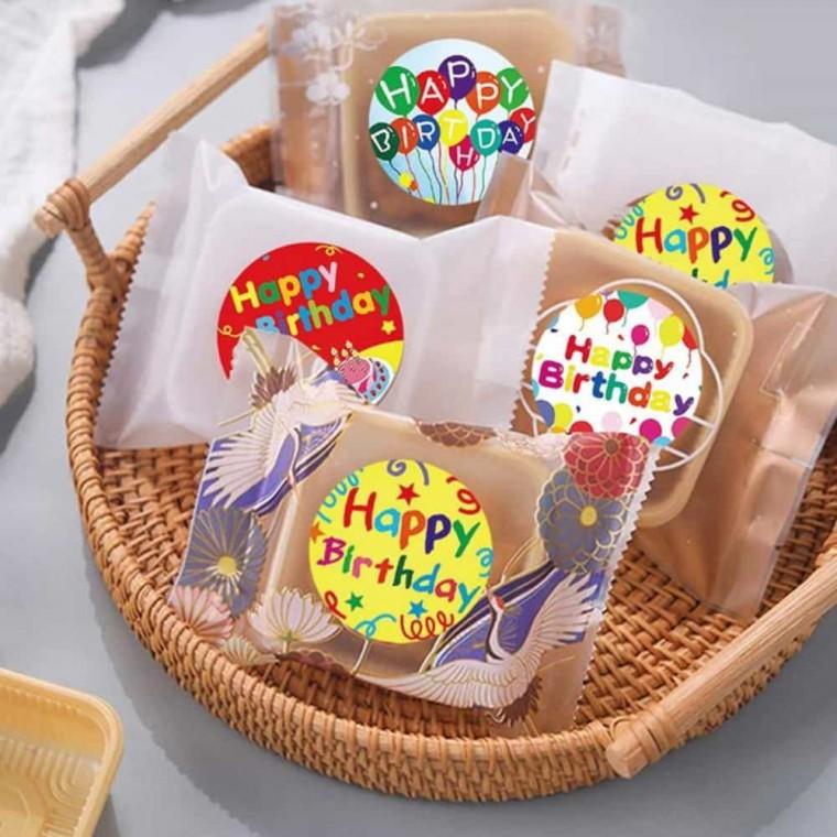 생일축하 롤 스티커 선물포장스티커 생일선물스티커 생일스티커