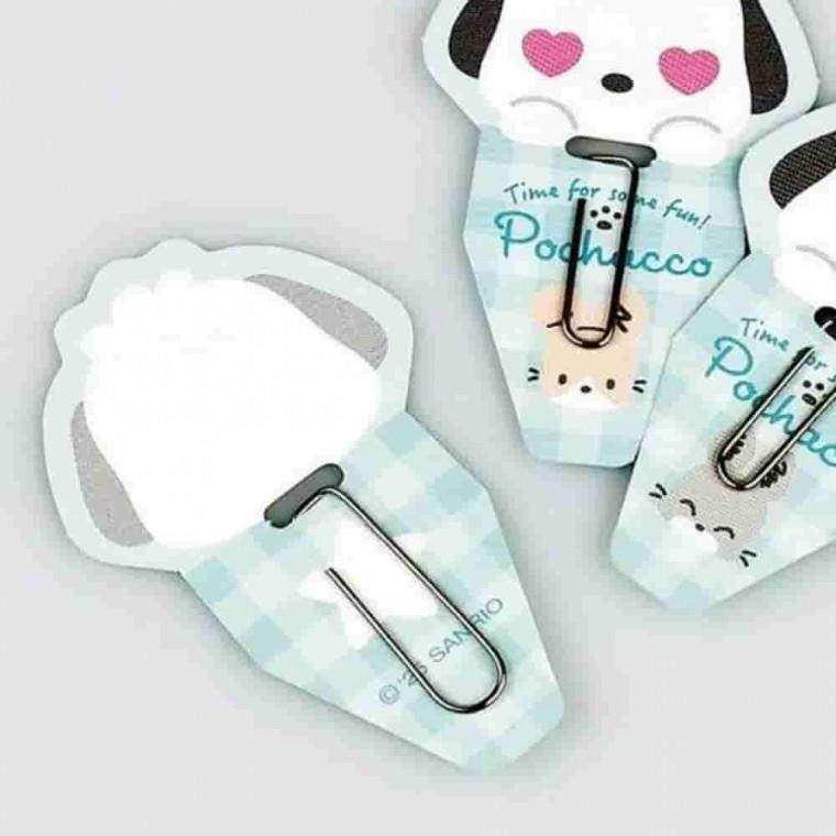 포차코 클립 5개입 디자인클립 페이지마커 종이클립
