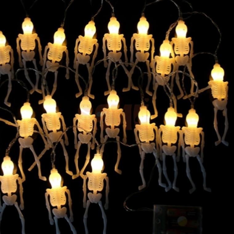 LED 해골가랜드 전구 3M 파티조명 인체모형
