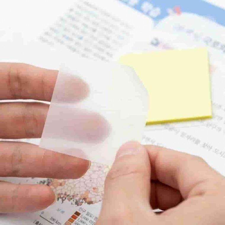 메모지연노랑 30매 50x50mm 사무용문구 접착식메모지 고급메모지