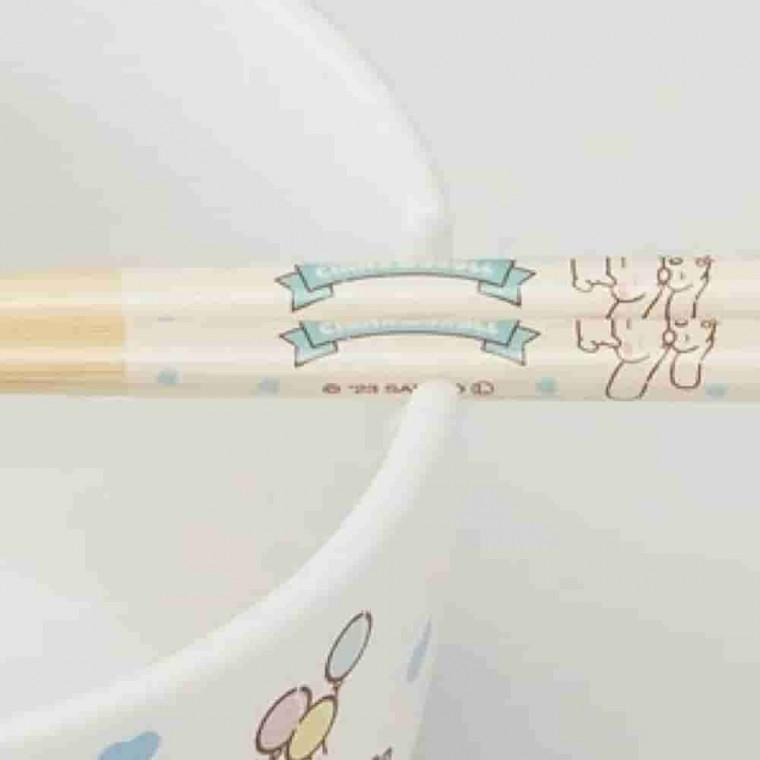시나모롤 보울 600ml 젓가락 21cm 세트 비빔밥그릇 이쁜그릇 샐러드볼
