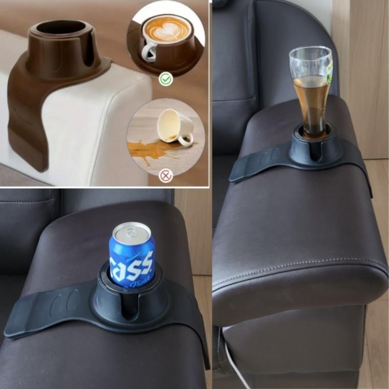 소파 컵홀더 거치대 사이드 테이블 음료 리모컨 정리홀더