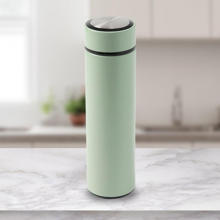 데일리 이중 보온병(500ml) (올리브) 보냉병 진공보온병 슬림보온병 캠핑보온병