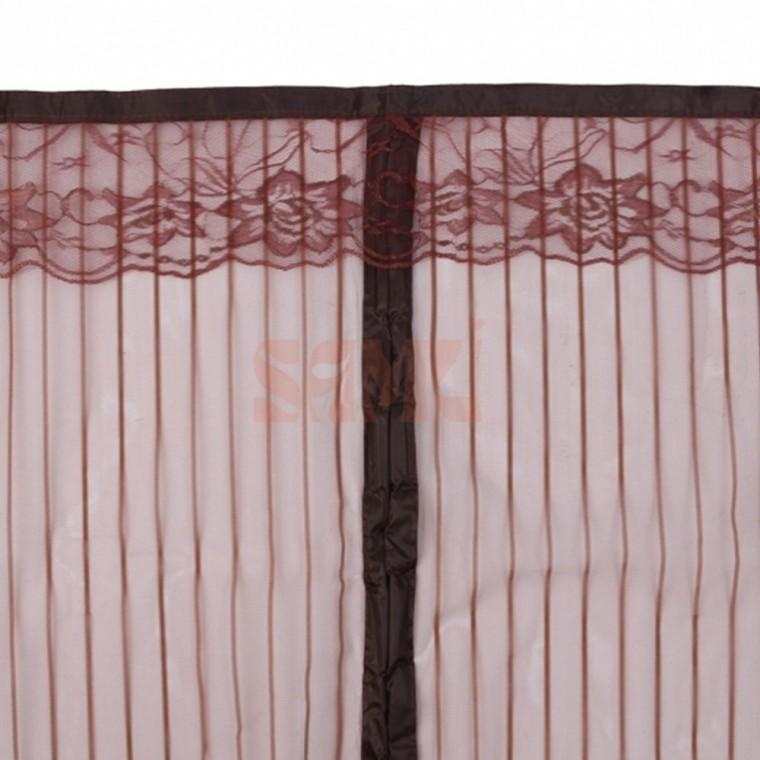 출입문 모기장 90x200cm 브라운 베란다모기장 방문용방충망