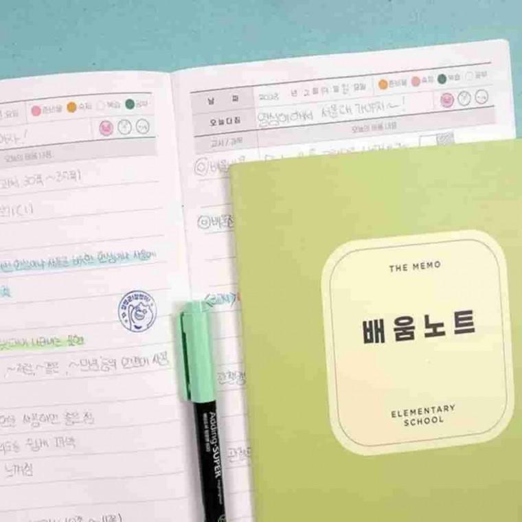초등 저학년 배움노트 저학년노트 학습장 유선노트