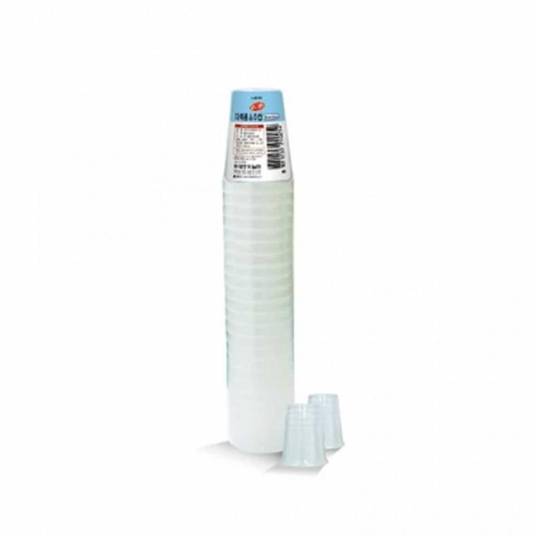 다회용 소주잔 25p 65ml 캠핑소주잔 플라스틱컵 일회용소주컵