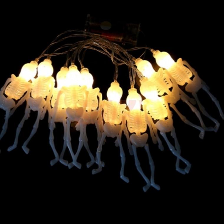 LED 해골가랜드 전구 1.5M 유니크한조명 전구조명