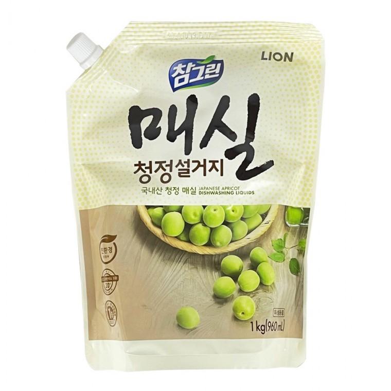 참그린 매실 청정 설거지 주방세제 리필 1kg(960ml) - D