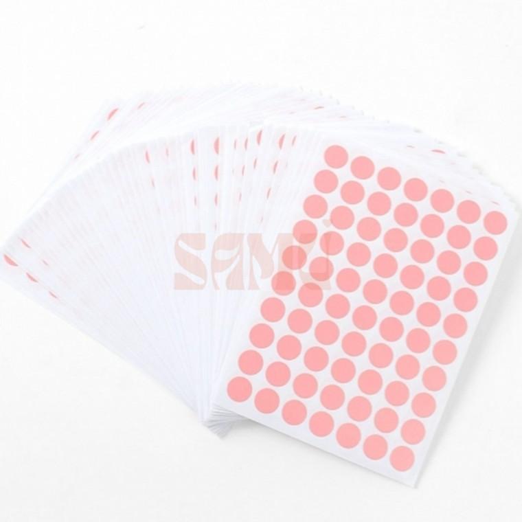 10mm 원형 스티커 핑크색 동그라미스티커 원형라벨스티커