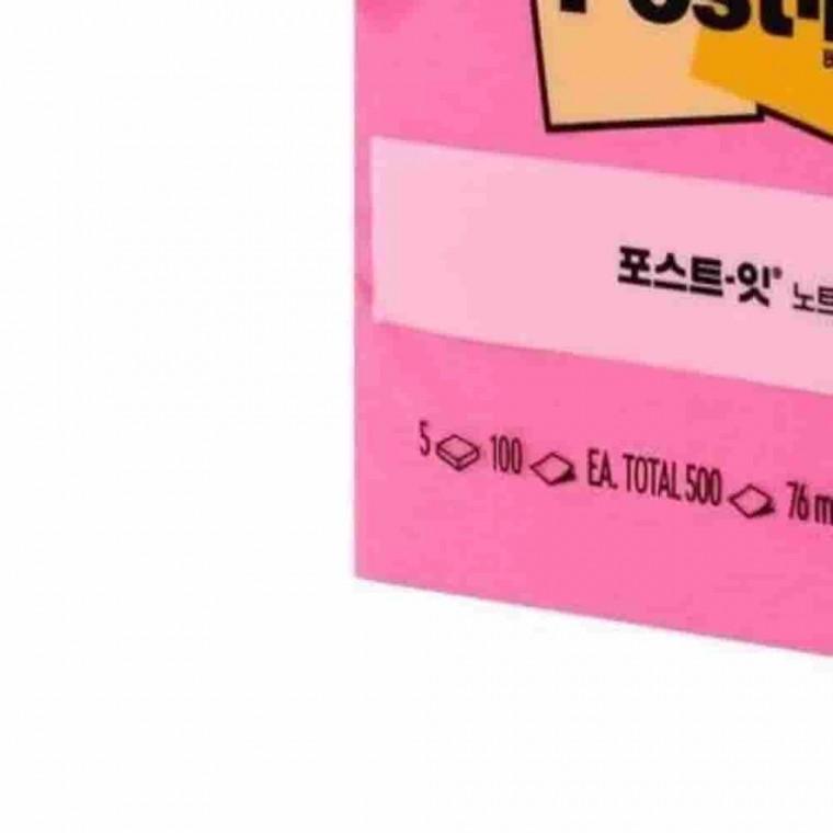 포스트잇 팝티미스틱 76x76 스티커메모지 필기메모 공부메모지