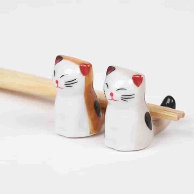 고양이 수저젓가락받침 6개 숟가락받침대 귀여운수저받침 젓가락받침대
