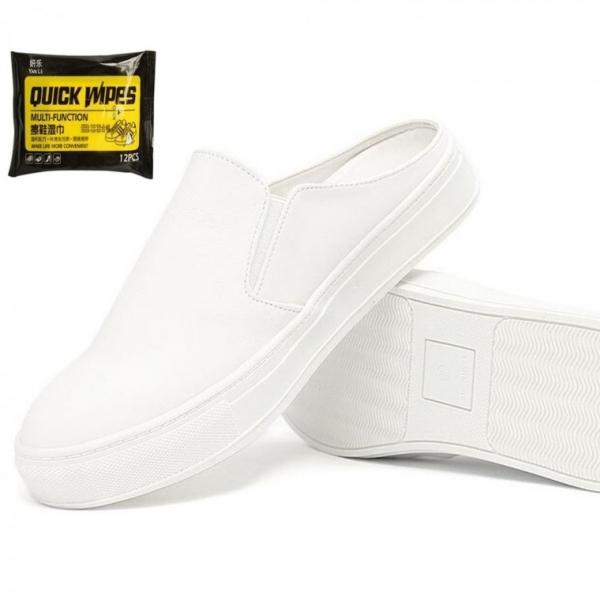 심플 남자 블로퍼 캐주얼 무지 슬리퍼 남성 슈즈 뮬 신발 세정티슈 세트