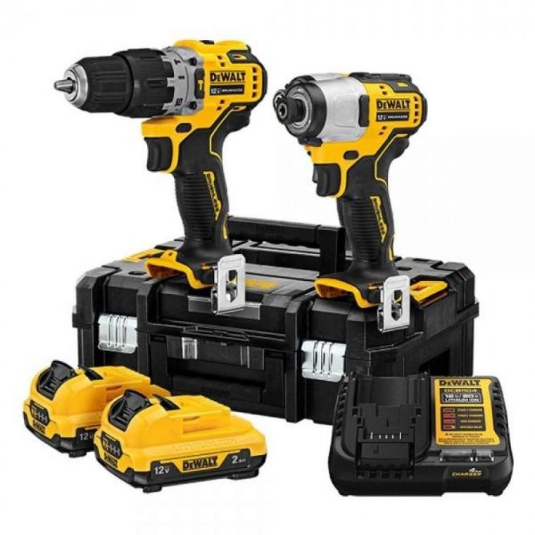 디월트-충전콤보세트 DCZ2111D2T-KR 12V Max 2.0Ah (1EA)