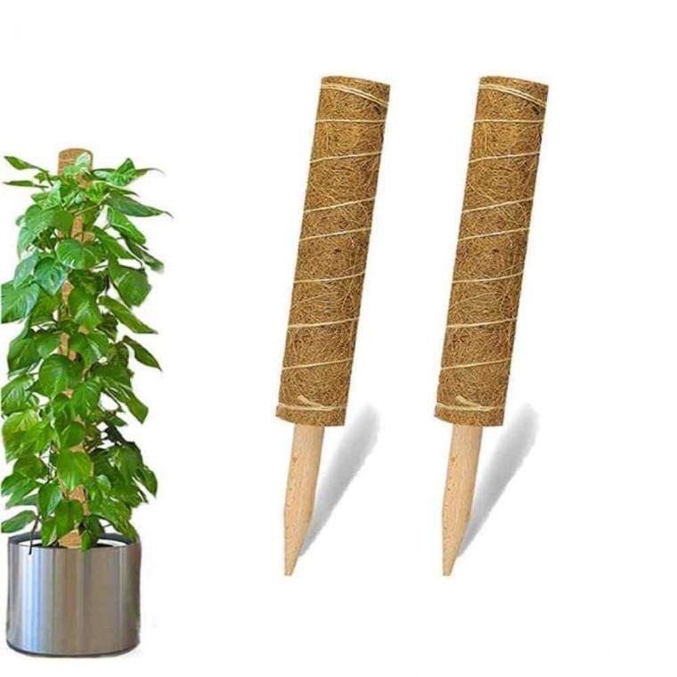 화분식물지지대 덩굴식물지지대 원예지지대 코코넛 지지대 60cm
