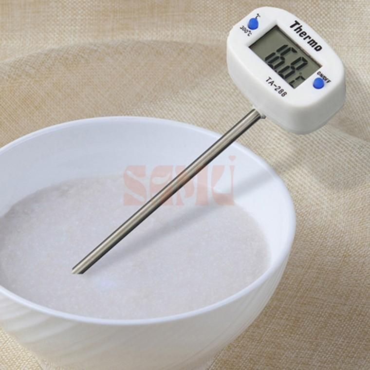 쿠킹 탐침 온도계 2p 가정용요리온도계 요리용온도계