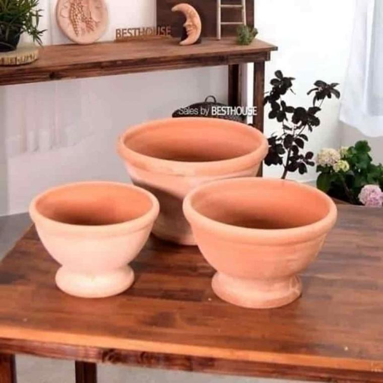 인테리어화분 실내용화분 이쁜화분 이태리 토분 피렌체볼 35x17
