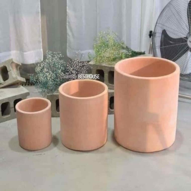 정원용품 빈티지화분 야외화분 토분 3p 22 30 40cm
