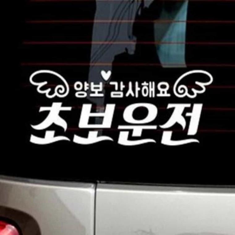 자동차스티커 차량스티커 반사시트지 자동차용스티커