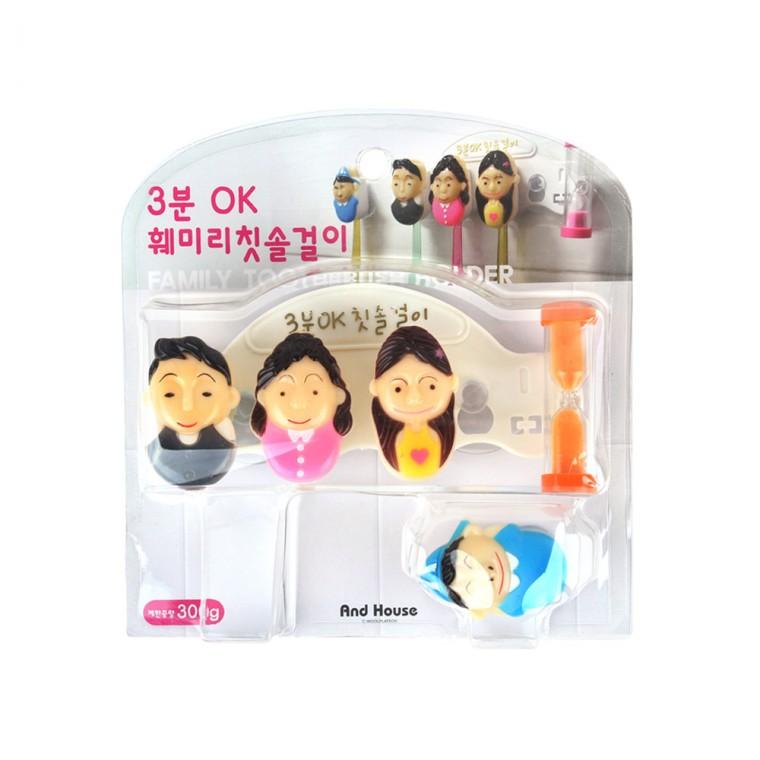 우일 3분OK훼미리칫솔걸이-R