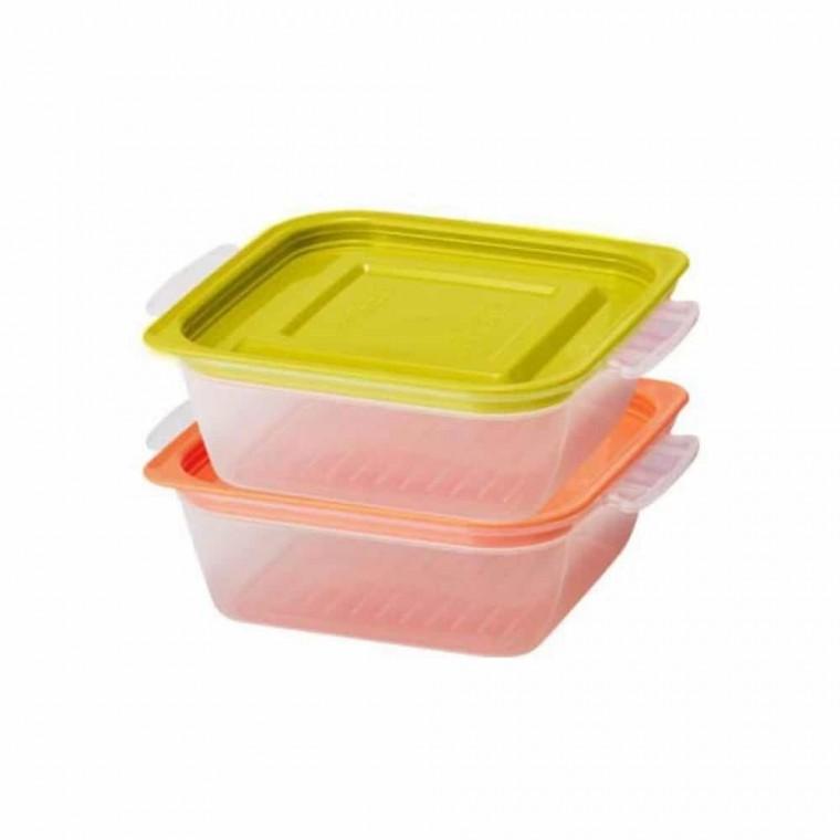 전자레인지 보관용기 700ml 2EA 전자렌지밥용기 냉동밥용기 저장용기