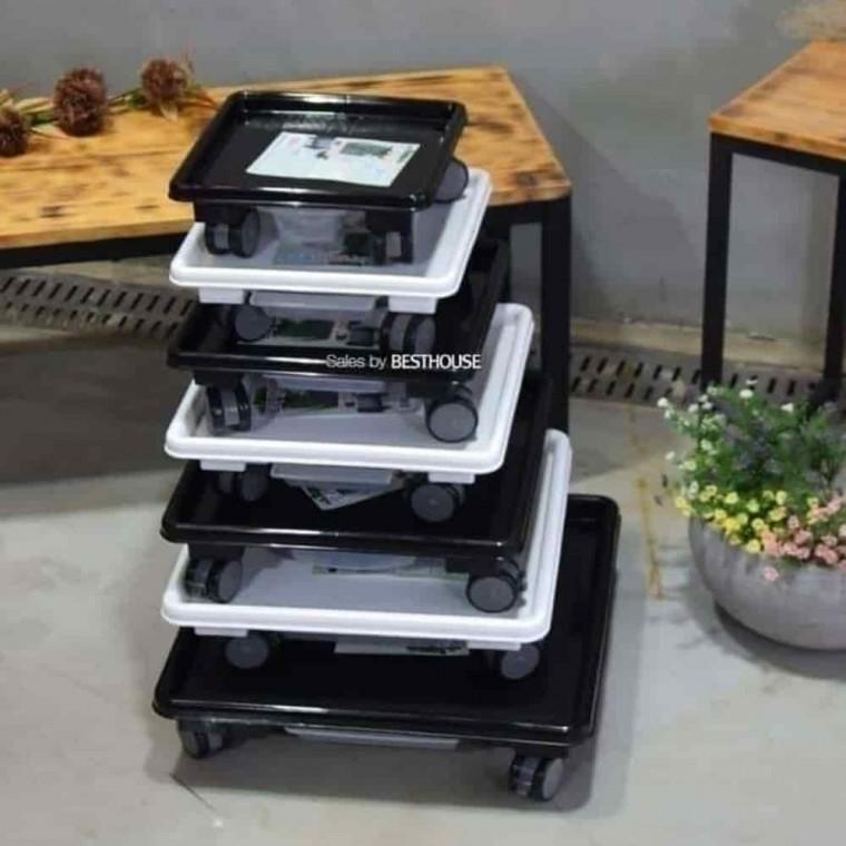 사각화분받침대 화분물받이 이동식화분받침대 화분 물받침 바퀴 6호