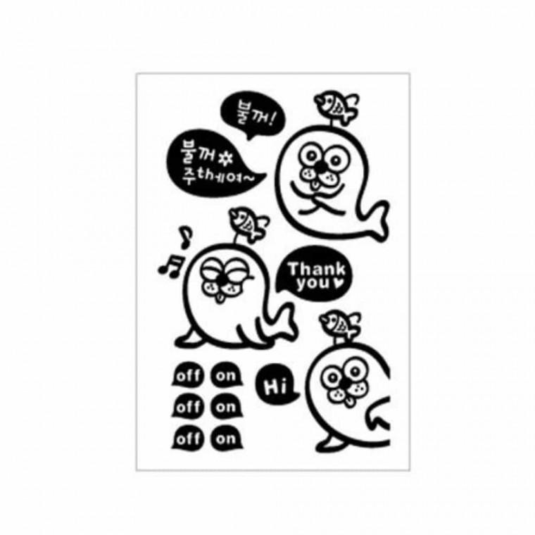 스위치스티커 블랙 거울데코스티커 벽포인트스티커 인테리어포인트스티커