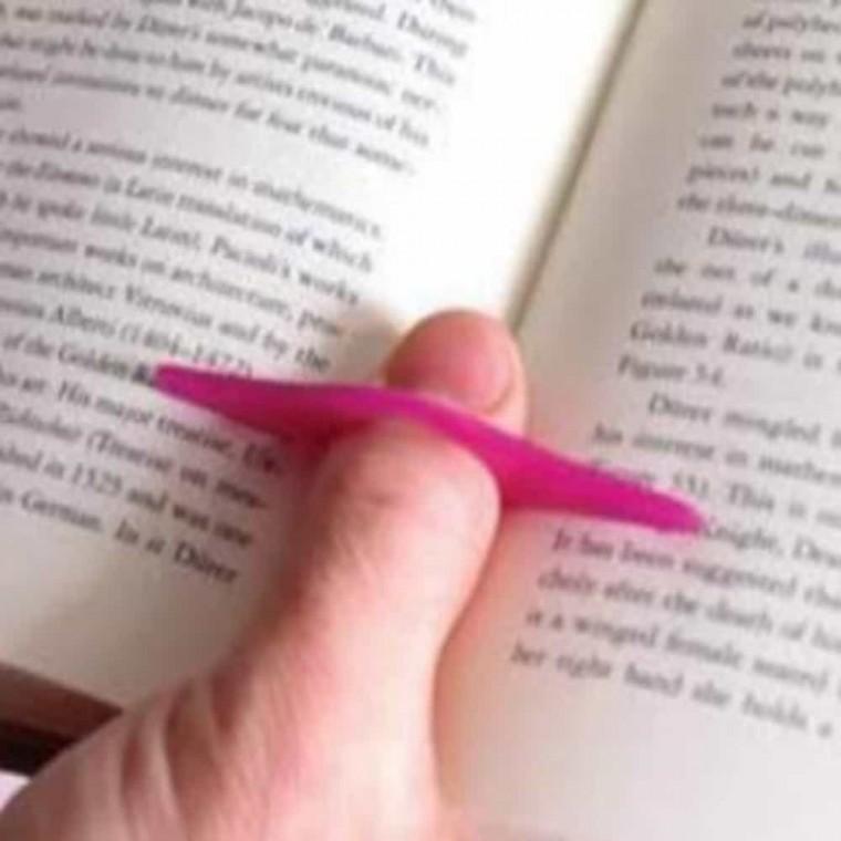 손가락 책갈피 플라스틱책갈피 북플래그