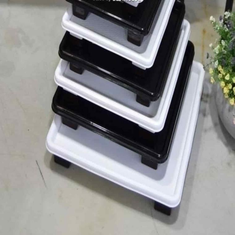 정사각화분받침대 사각화분트레이 화분물빠짐트레이 화분 물받침대 정사각 6호
