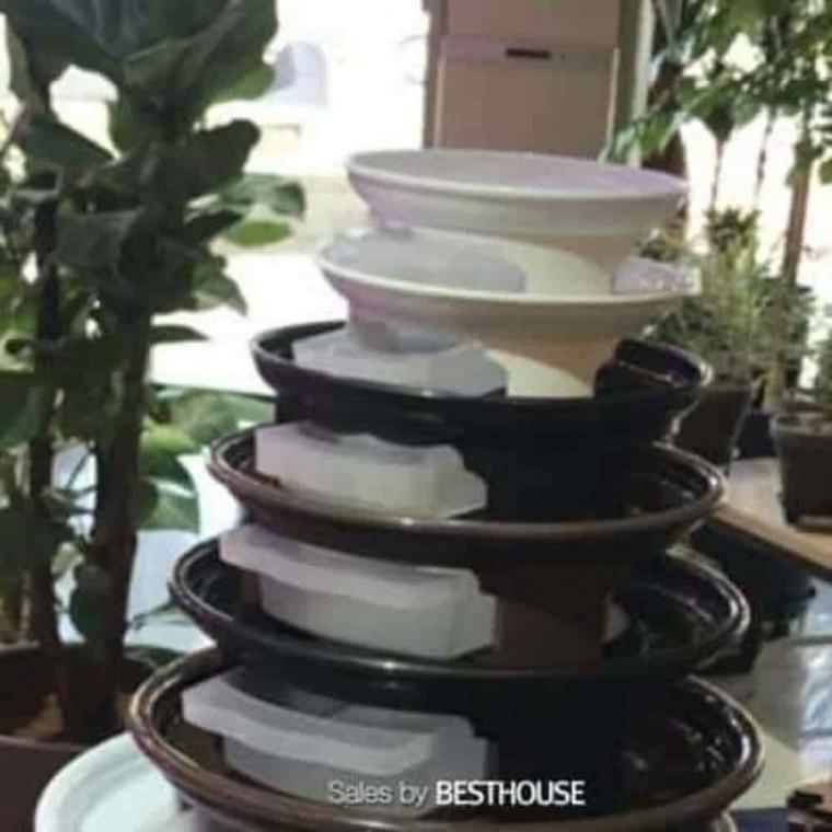 화분물받침대 화분물받이 원형화분받침 화분받침 1호