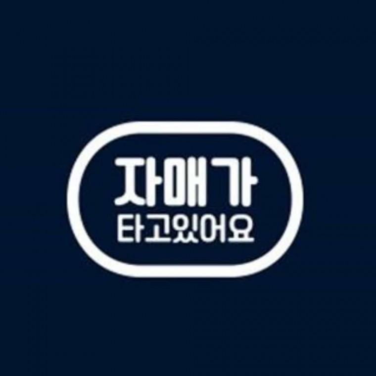 자동차스티커 반사 어린이가타고있어요스티커 자동차야광반사스티커 베이비온보드스티커