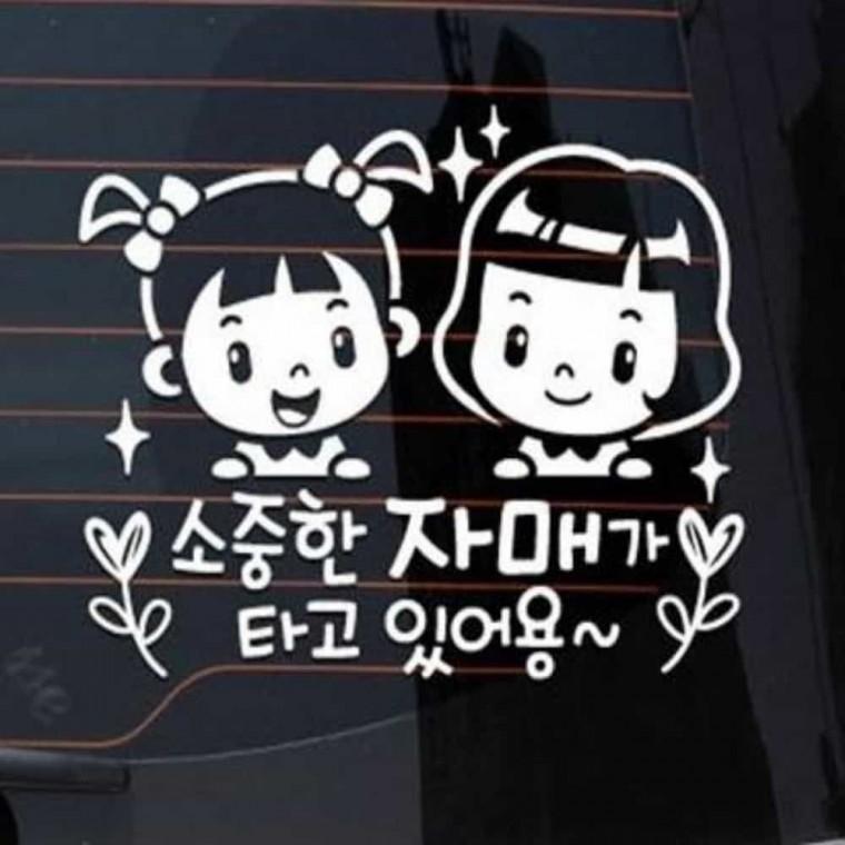 자동차스티커 차량용스티커데칼 반사스티커 차량용시트지