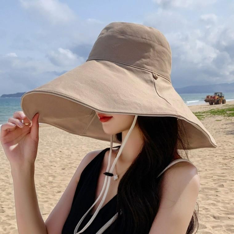 데이즈 양면 버킷햇(아이보리 베이지) 여성버킷햇 여성벙거지 여성모자 여성썬햇